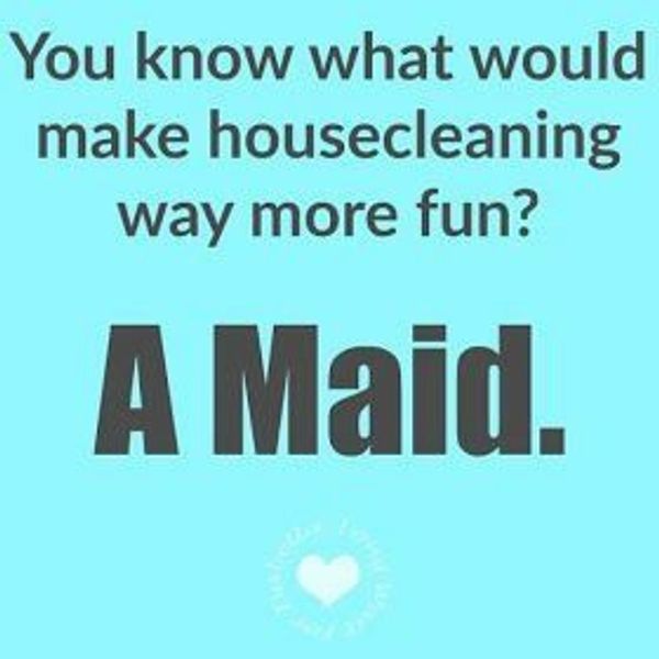a cleaner is more than just a cleaner, they're stress relievers.