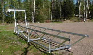 2000# Narrow Pontoon Lift - 20'
