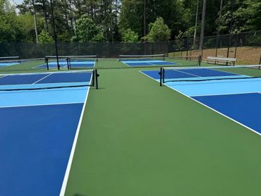 Cushion X Pickleball Courts