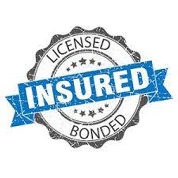 Licensed, Insured & Bonded
