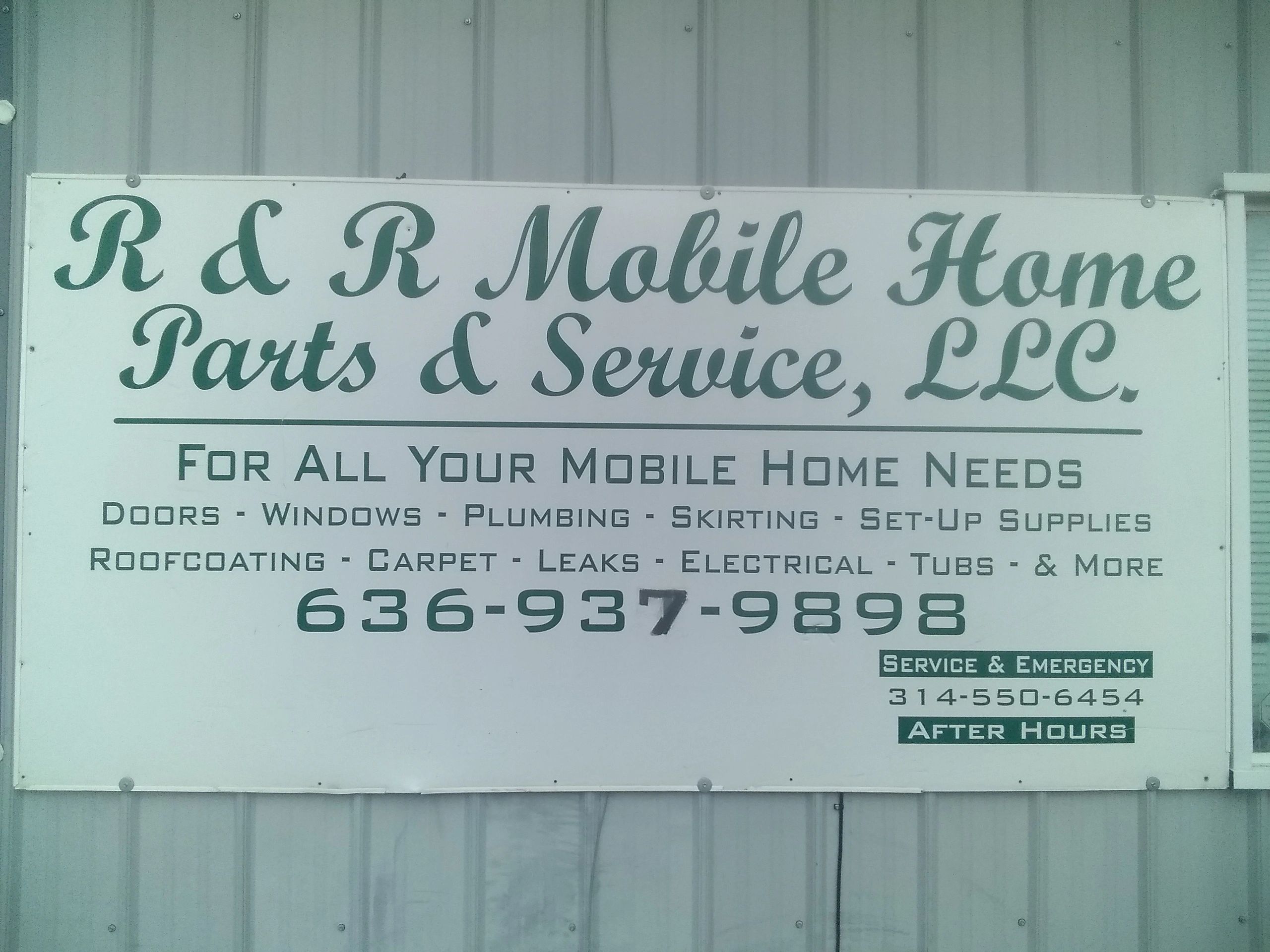 Mobile Home Supplies & Services