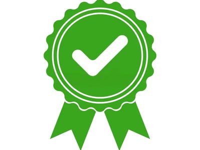green verification stamp