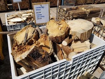 Our chunk bins offer our best firewood value in Fort Collins
