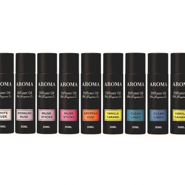 Fill your space with lasting fragrance using Aroma Oils concentrated diffuser oils. With no carrier