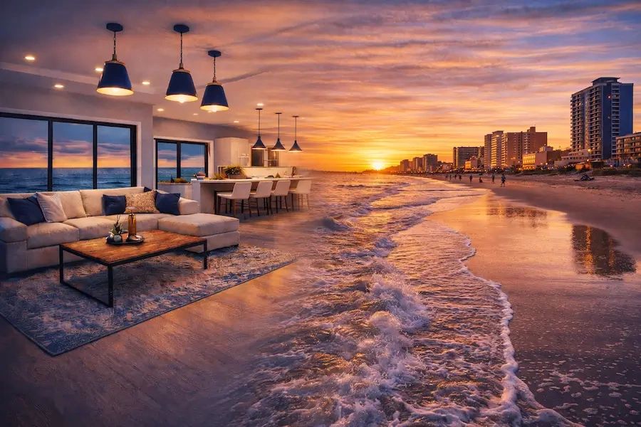 Licensed electrician providing lighting upgrades and electrical services in North Myrtle Beach SC.