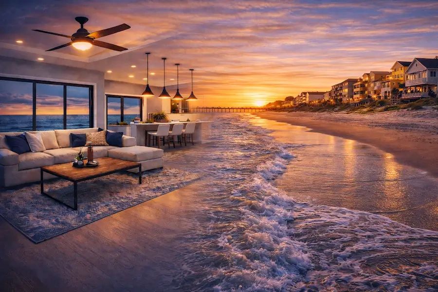 Licensed electrician providing lighting upgrades and electrical services in Sunset Beach, NC.