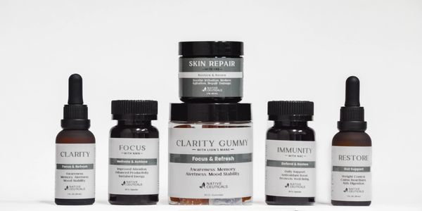 specialty tinctures for mental clarity, dementia, skin conditions, gut issues, ibs, immunity support