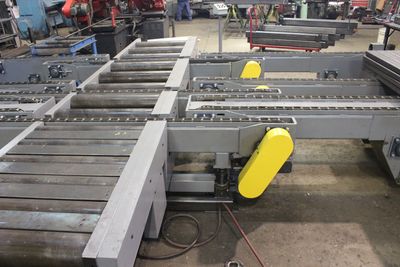 cross over table
material handling
transfer conveyor 