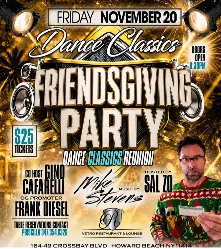 Friday, November 20th at 8:30pm
Dance Classics