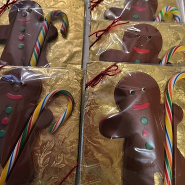 Christmas Milk Chocolate Gingerbread Man