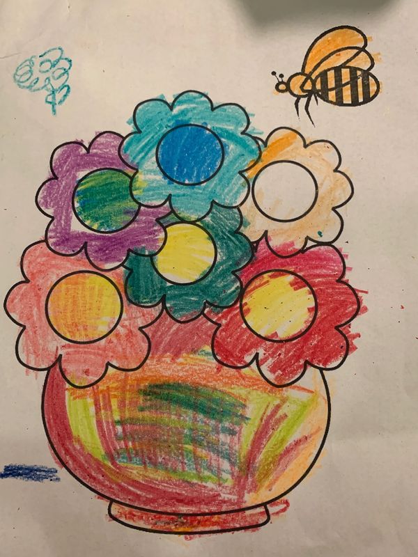 pollination coloring