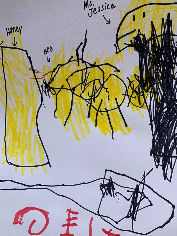 Ms. Jessica beekeeping drawing