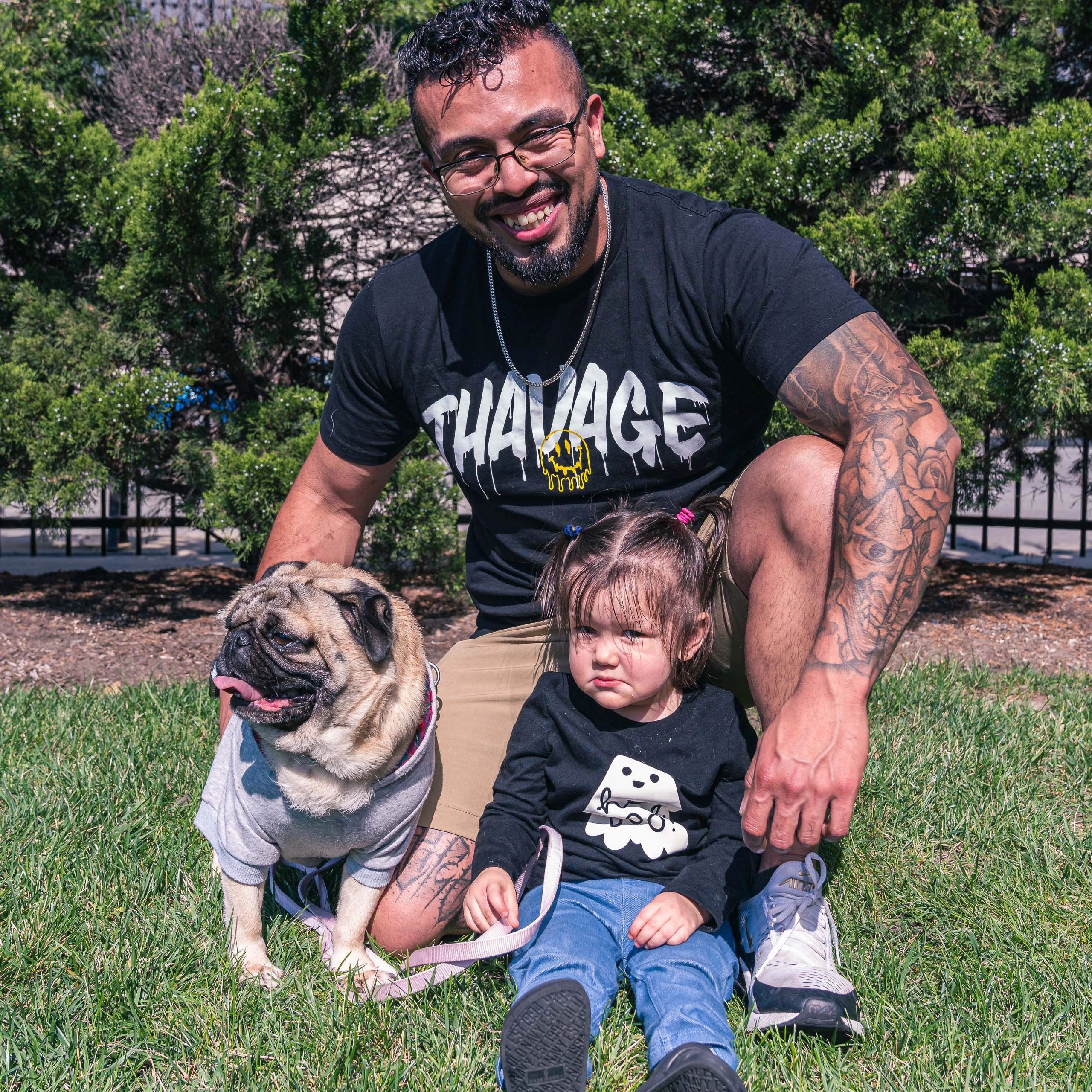 Pugsly, Angel and Kailyn