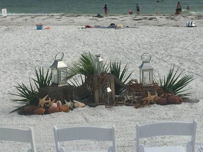 Sarasota Weddings for less
Beach Breeze Weddings
Nautical Decor backdrop
Weddings for two or a few