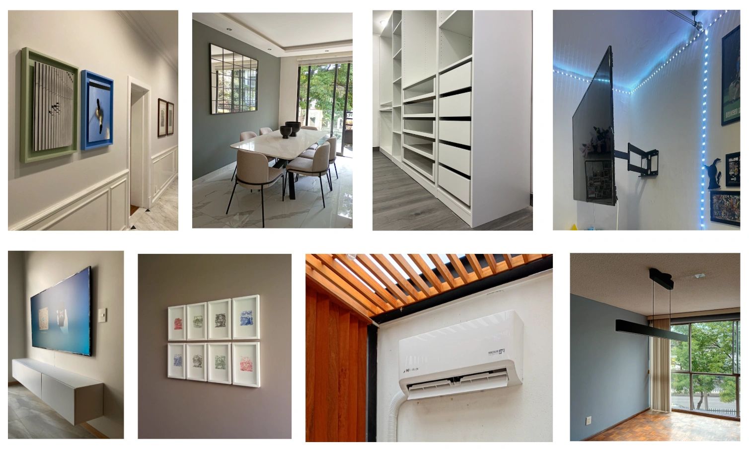 INSTALACIÓN DE MOBILIARIO, ARTE Y EQUIPO
