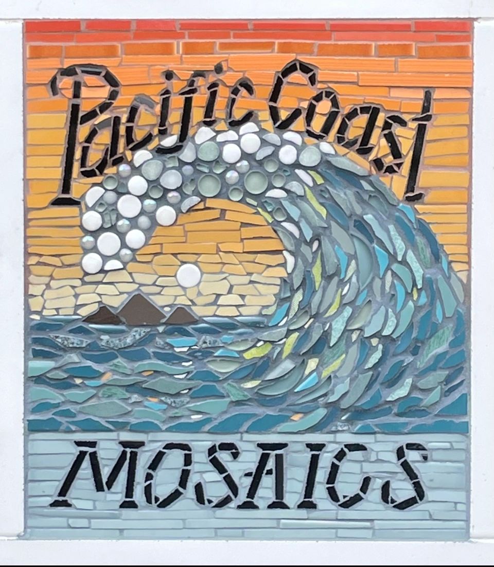洋書 MOSAICS WEST8 Wetlands Mosaic Wall - Ocean Shore School 2018