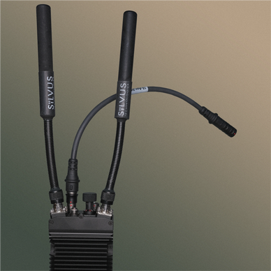 Silvus Streamcaster 4200 with Nett Warrior cable.