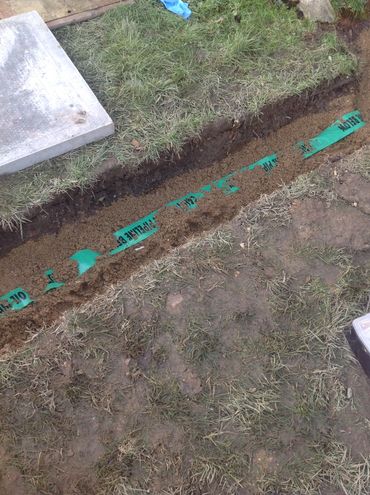 Below Ground Heating Oil Pipework