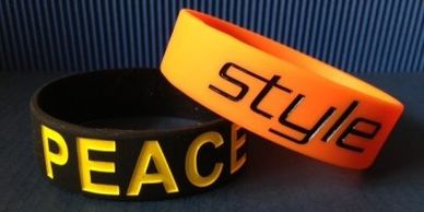 Custom 20mm silicone wristbands