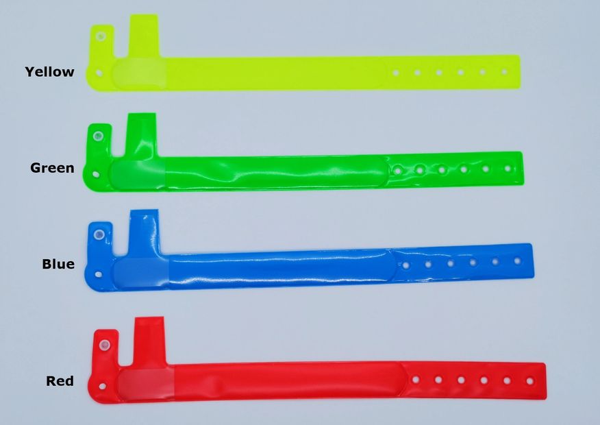 Ready stock - Sanitizer PVC wristbands