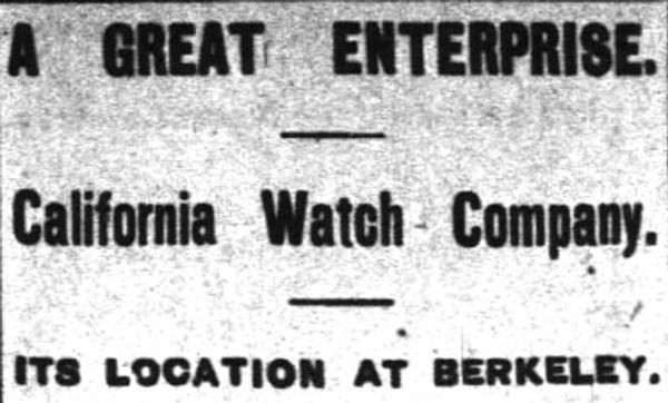 California Watch Company