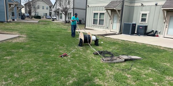 Fiber optic installation Texas