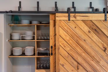 Stay at the farmhouse the weekend of your wedding for onsite lodging at your wedding venue.