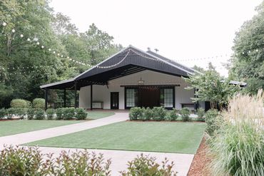 Nashville garden wedding ceremony site at The Barn at Firefly Lane Weddings.