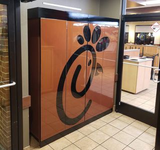 Custom Chick-Fil-A Cabinet