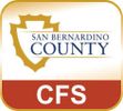San Bernardino County CFS logo and illustration