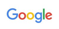 Google logo with colorful letters.