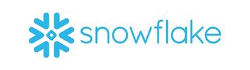 Snowflake company logo in blue.
