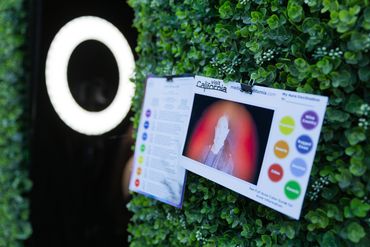 aura photo booth printout view