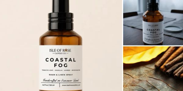 Coastal Fog Room Spray from Isle of Rose Candle Co.