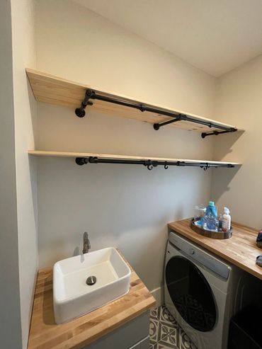 Made the laundry room a little better