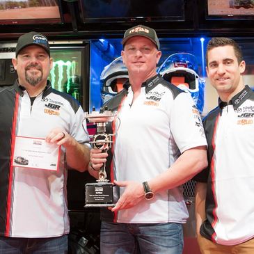 SEMA Toyota Dream Build Challenge Tundra Truck Parts Trophy by artist, Steven Shaver.