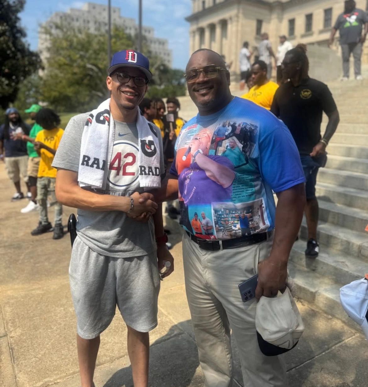 NGLM showing up to support the youth.