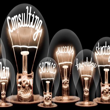 Light bulbs of creativity