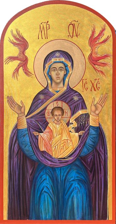 Protection of the Theotokos, Alter Saint George Serbian Church, Cincinnati, OH