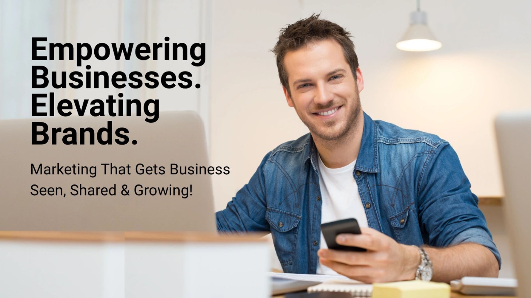 Smart, simple small business marketing that fits your goals and budget, and drives growth.