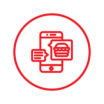 Integrated with mobile ordering to pay at kiosk