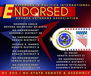 Veterans In Politics and Nevada Veterans Association.