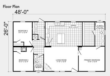 Quality Scotbilt Homes manufactured/mobile home for sale in Folkston, GA—premium design and value.