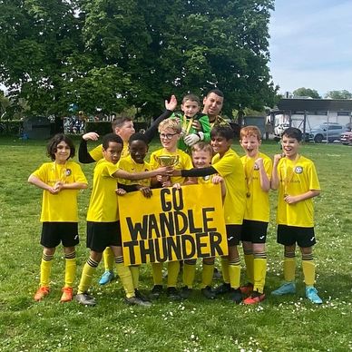 2023/24 Junior Division Gold Cup Champions - Wandle Thunder 