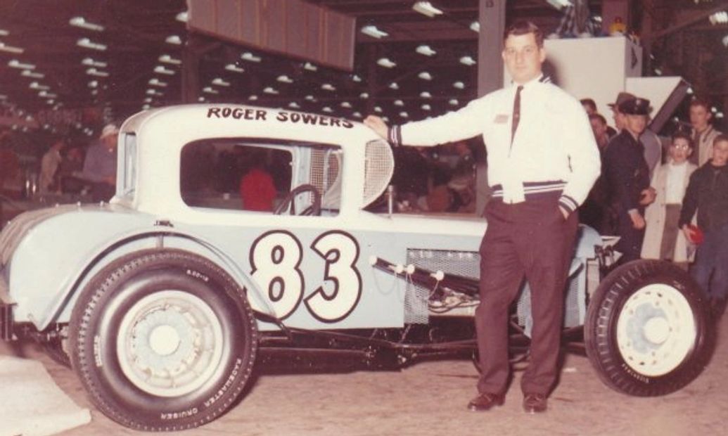#83 Roger Sower race car driver