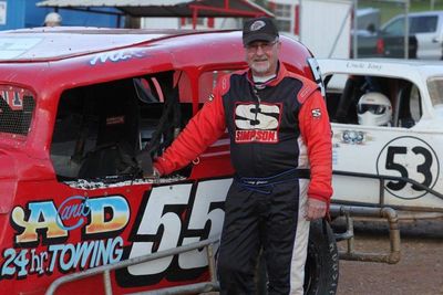 Denny Gross driver of the 55 car in the Cars Sprint Series