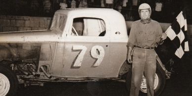#79 Johnny Dubendorf race car driver