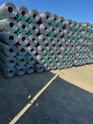 ROLLS OF FENCE MATERIAL