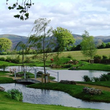 lake and soft landscaping greenery clonmel county tipperary