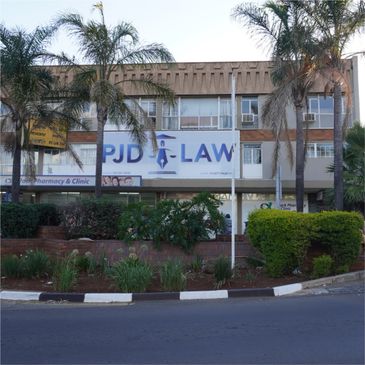 The PJD Law Firm Office outside